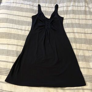 Susana Monaco dress in black, Size Medium, nylon with lycra